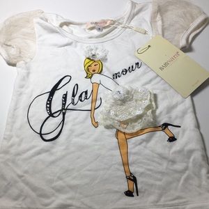 Baby Sara glamour tee